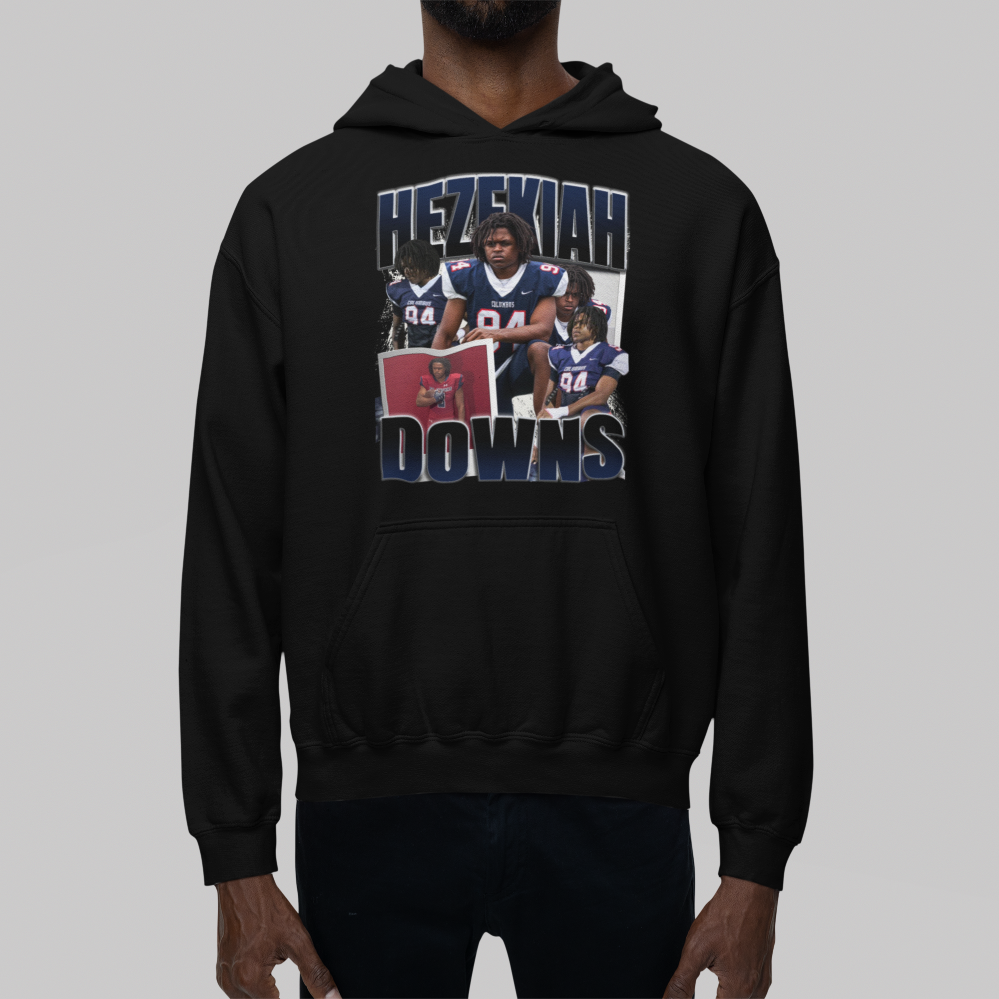 Hezekiah Downs Graphic Hoodie