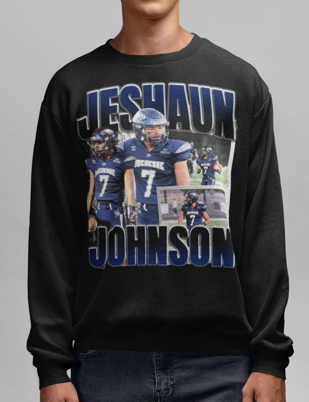 Jeshaun Johnson Graphic Crewneck