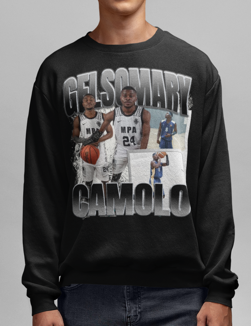 Gelsomary Camolo Graphic Crewneck