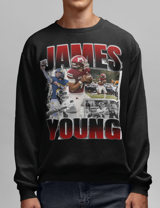 James Young Graphic Crewneck