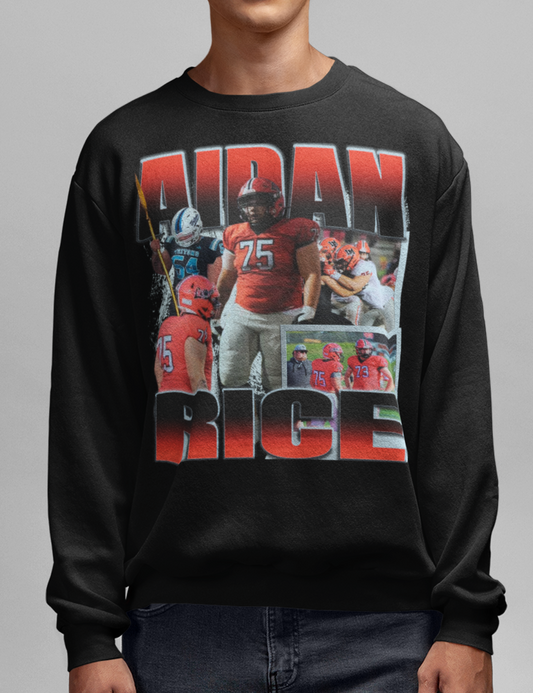 Aidan Rice Graphic Crewneck