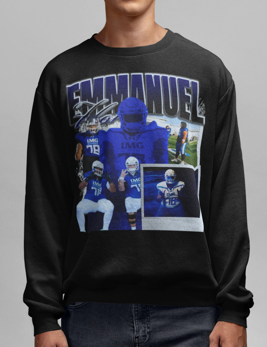 Emmanuel Flor Graphic Crewneck