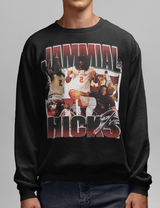 Jammial Hicks Jr Graphic Crewneck