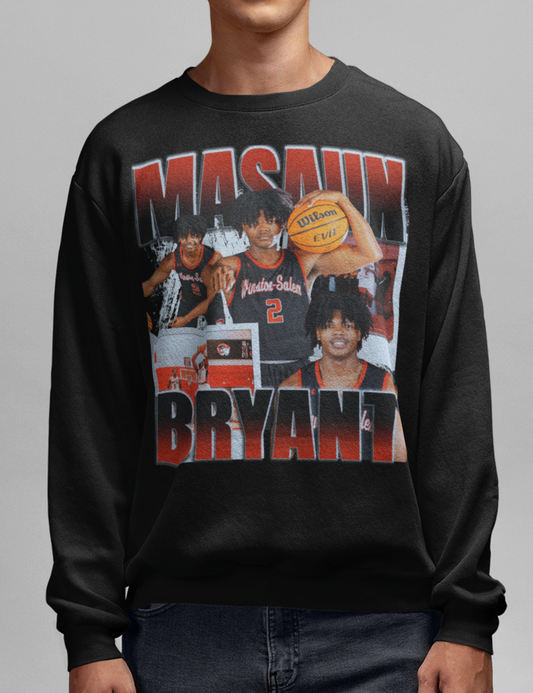 Masaun Bryant Graphic Crewneck