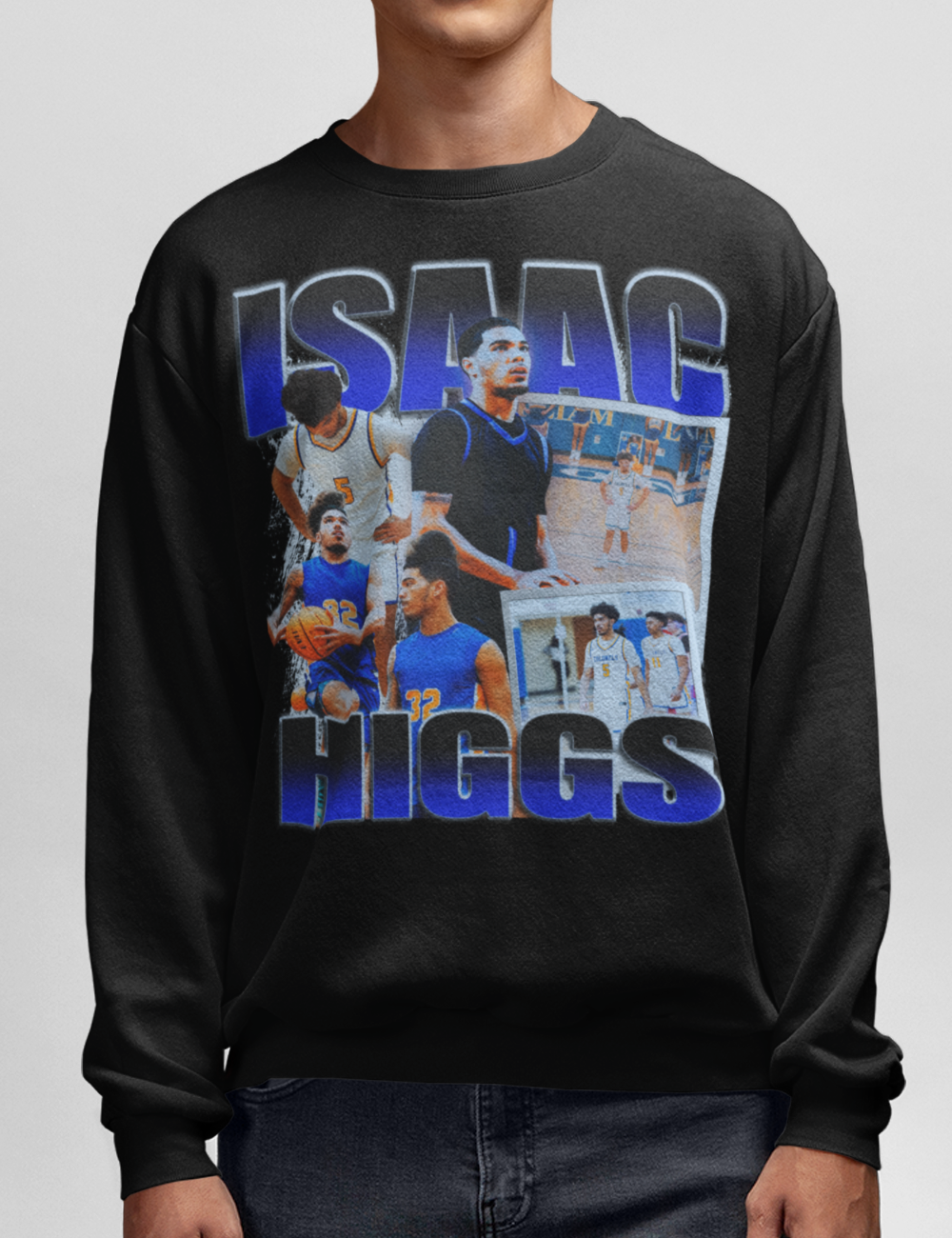 Isaac Higgs Graphic Crewneck