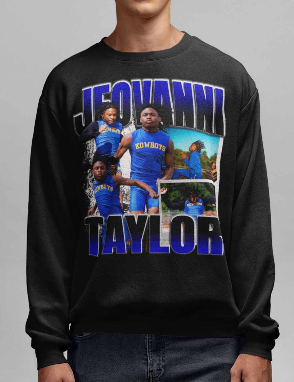 Jeovanni Taylor Graphic Crewneck