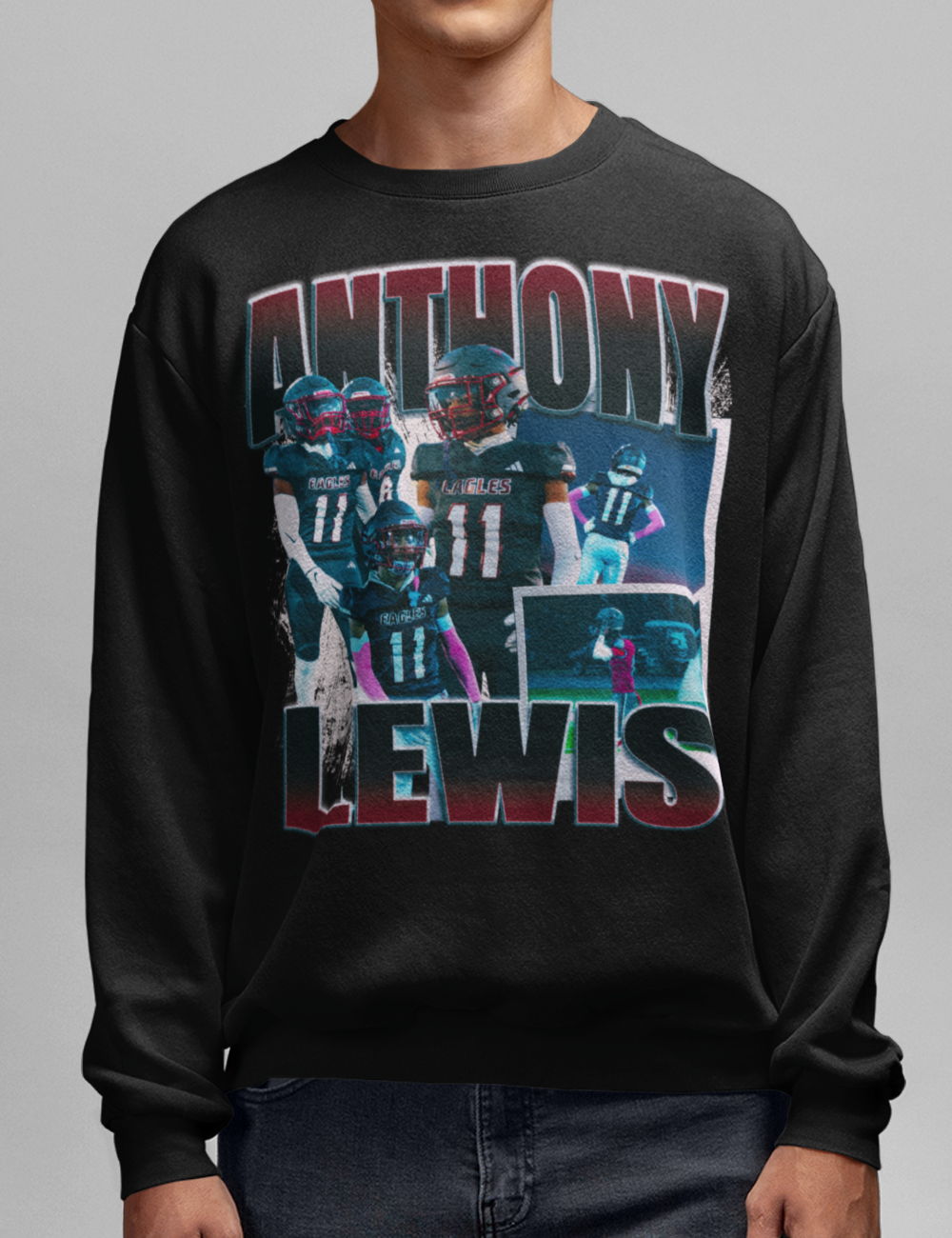 Anthony Lewis Graphic Crewneck