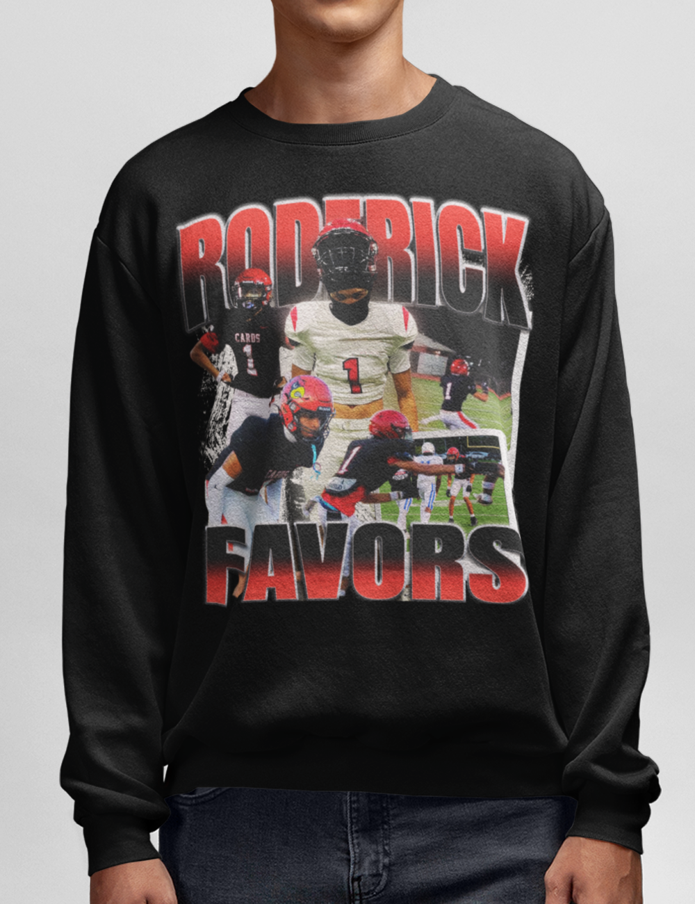 Roderick Favors Graphic Crewneck