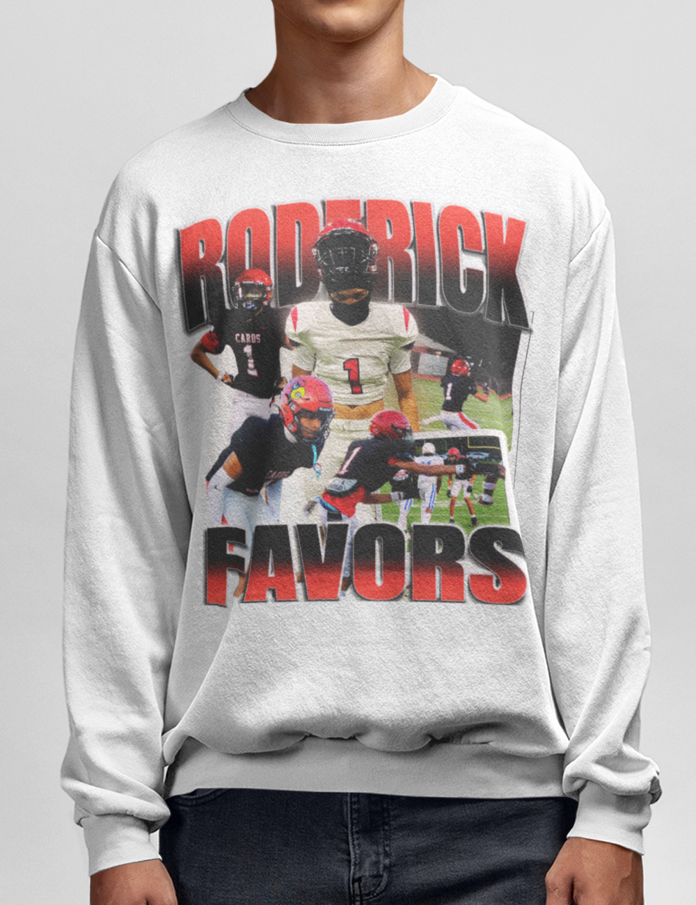 Roderick Favors Graphic Crewneck