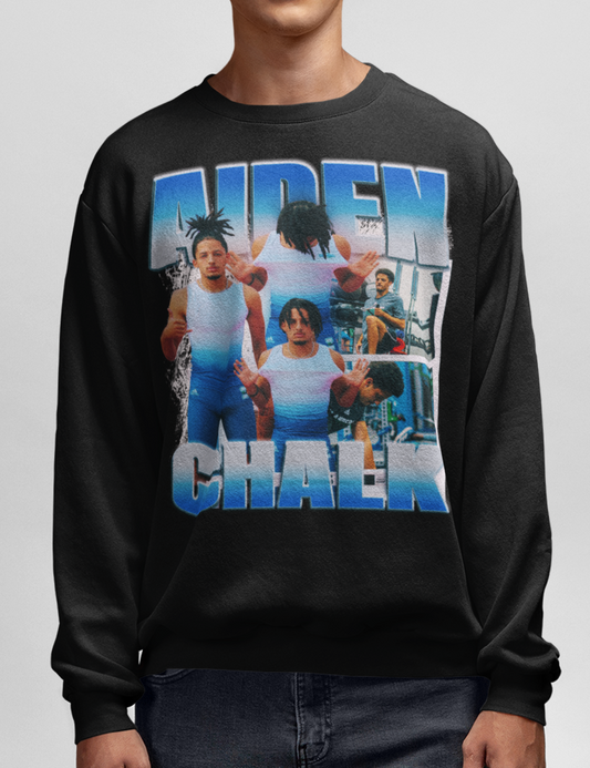 Aiden Chalk Graphic Crewneck