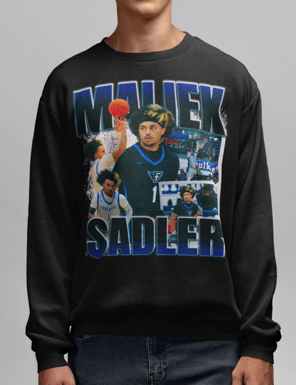 Maliek Sadler Graphic Crewneck