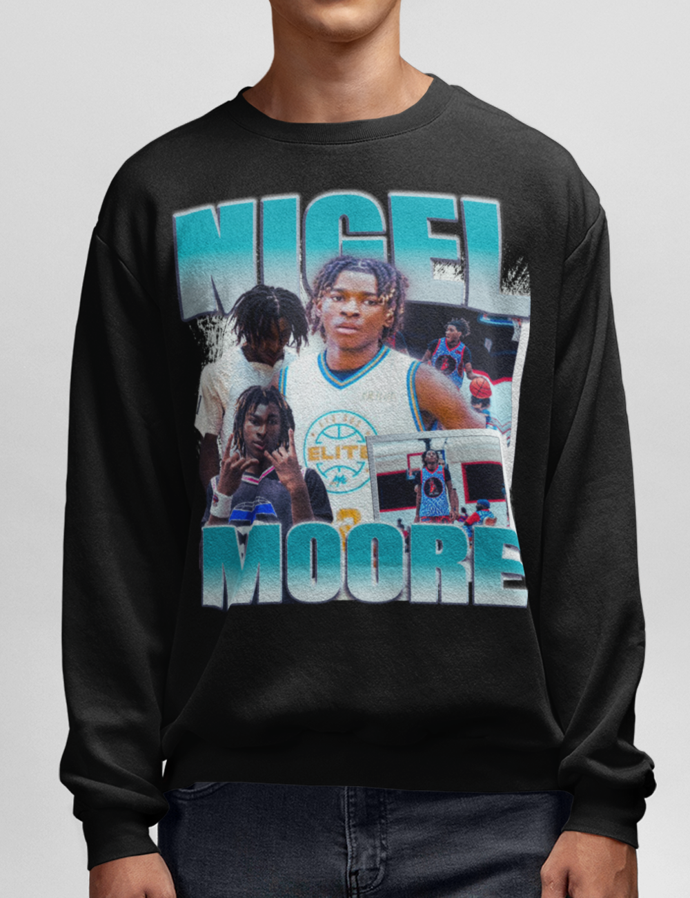 Nigel Moore Graphic Crewneck