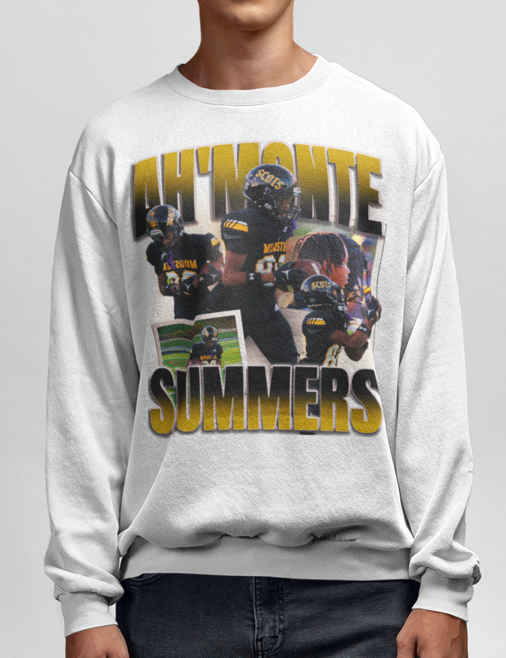 Ah'Monte Summers Graphic Crewneck