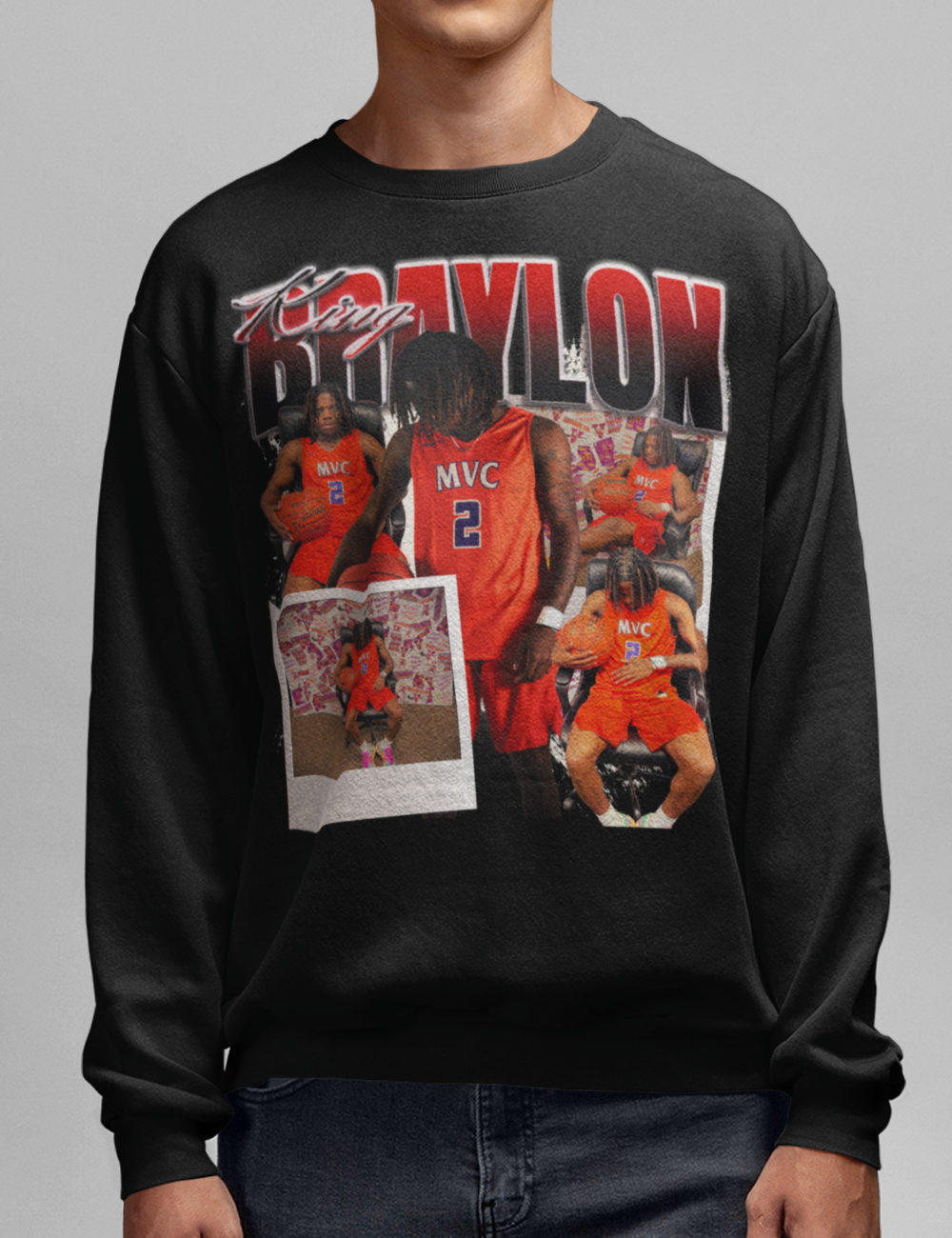 Braylon King Graphic Crewneck