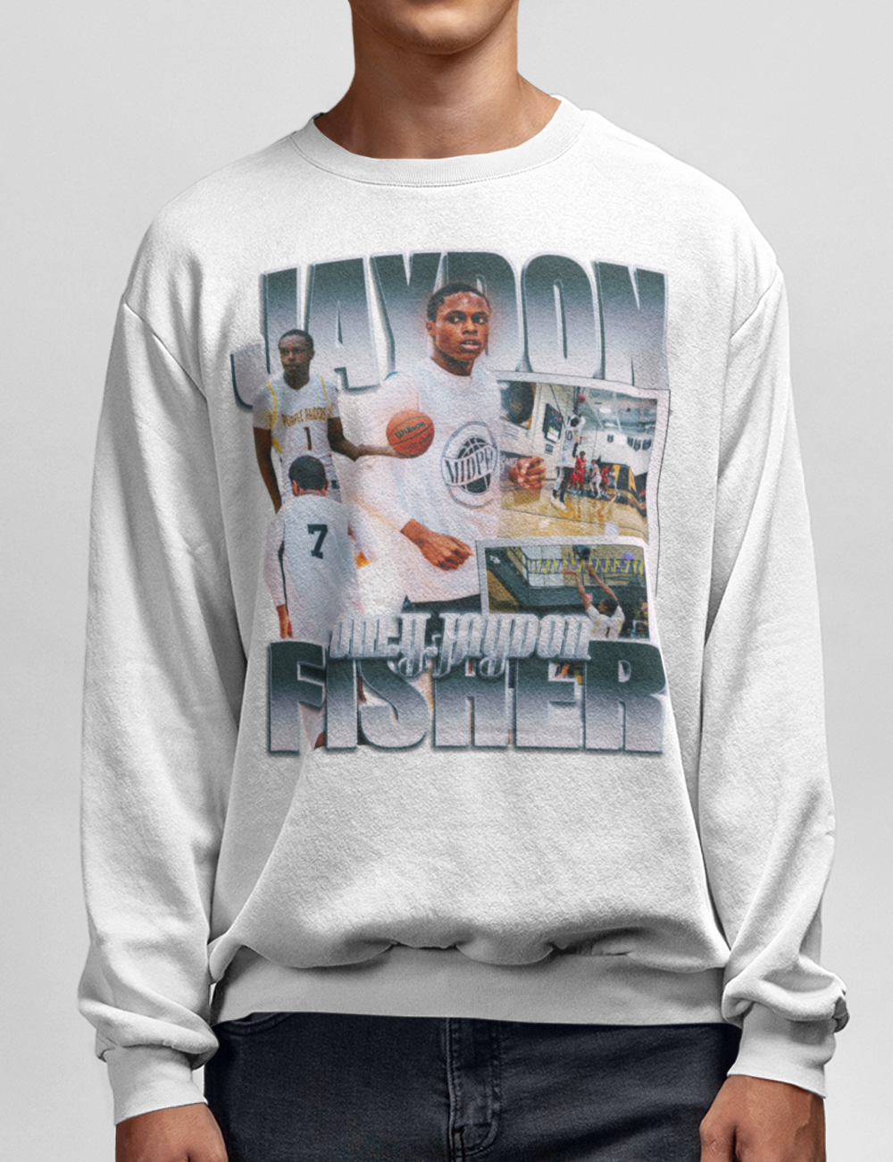 Jaydon Fisher Graphic Crewneck