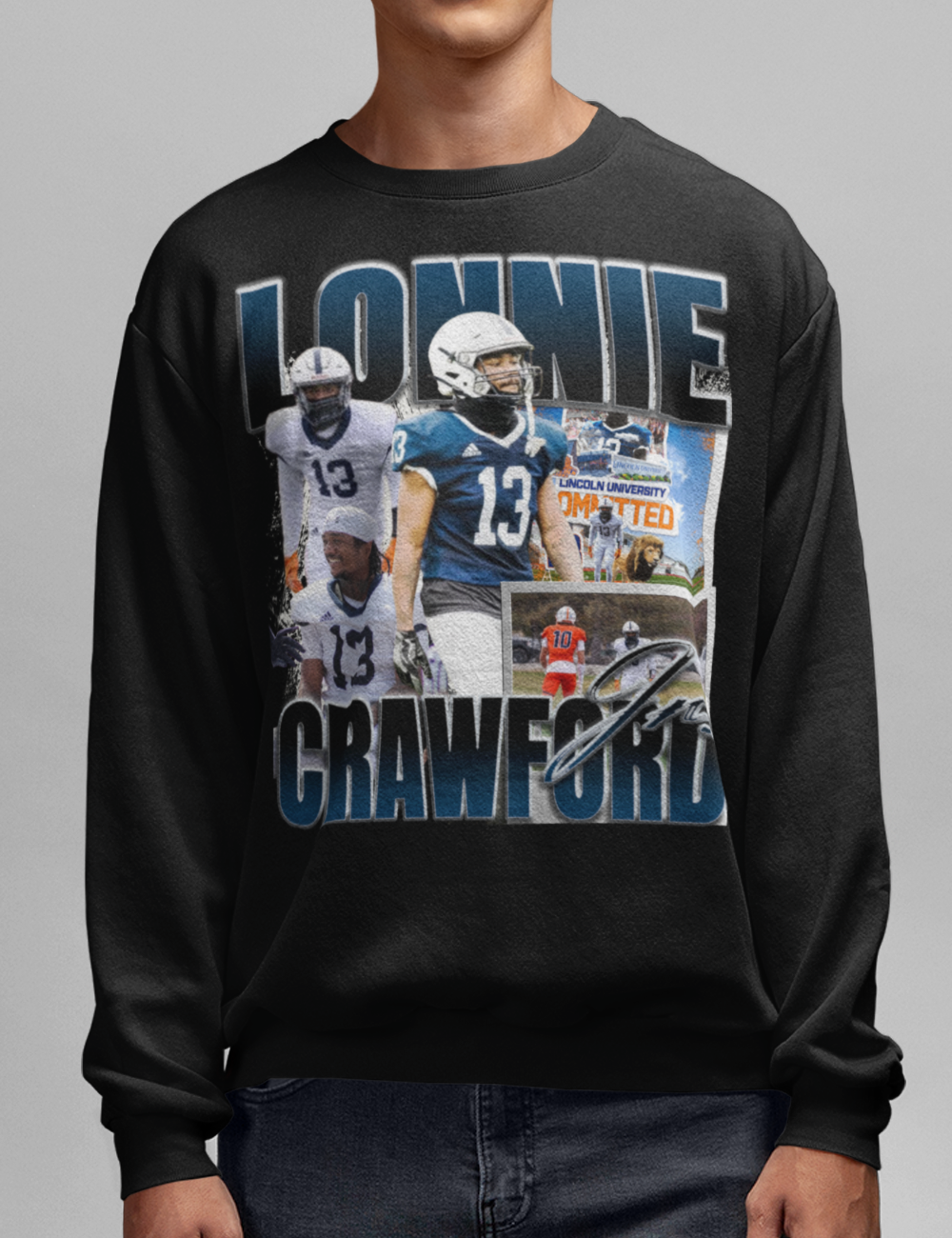 Lonnie Crawford Jr Graphic Crewneck
