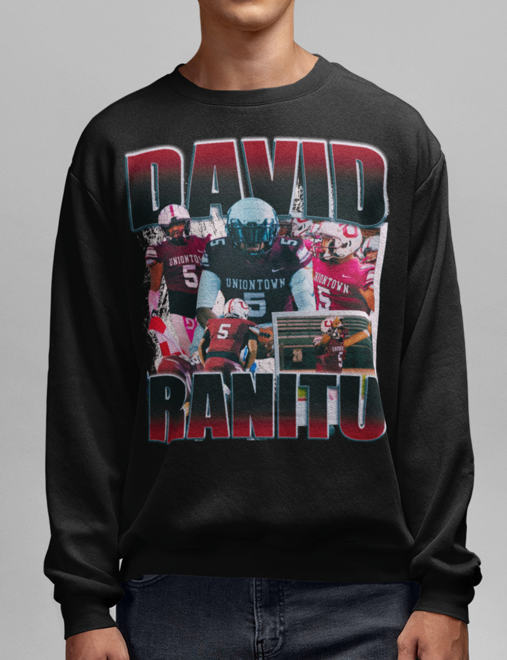 David Ranitu Graphic Crewneck