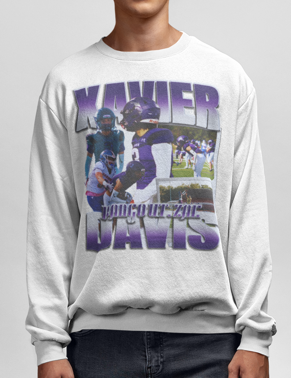 Xavier Davis Graphic Crewneck