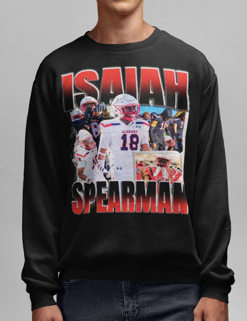 Isaiah Spearman Graphic Crewneck