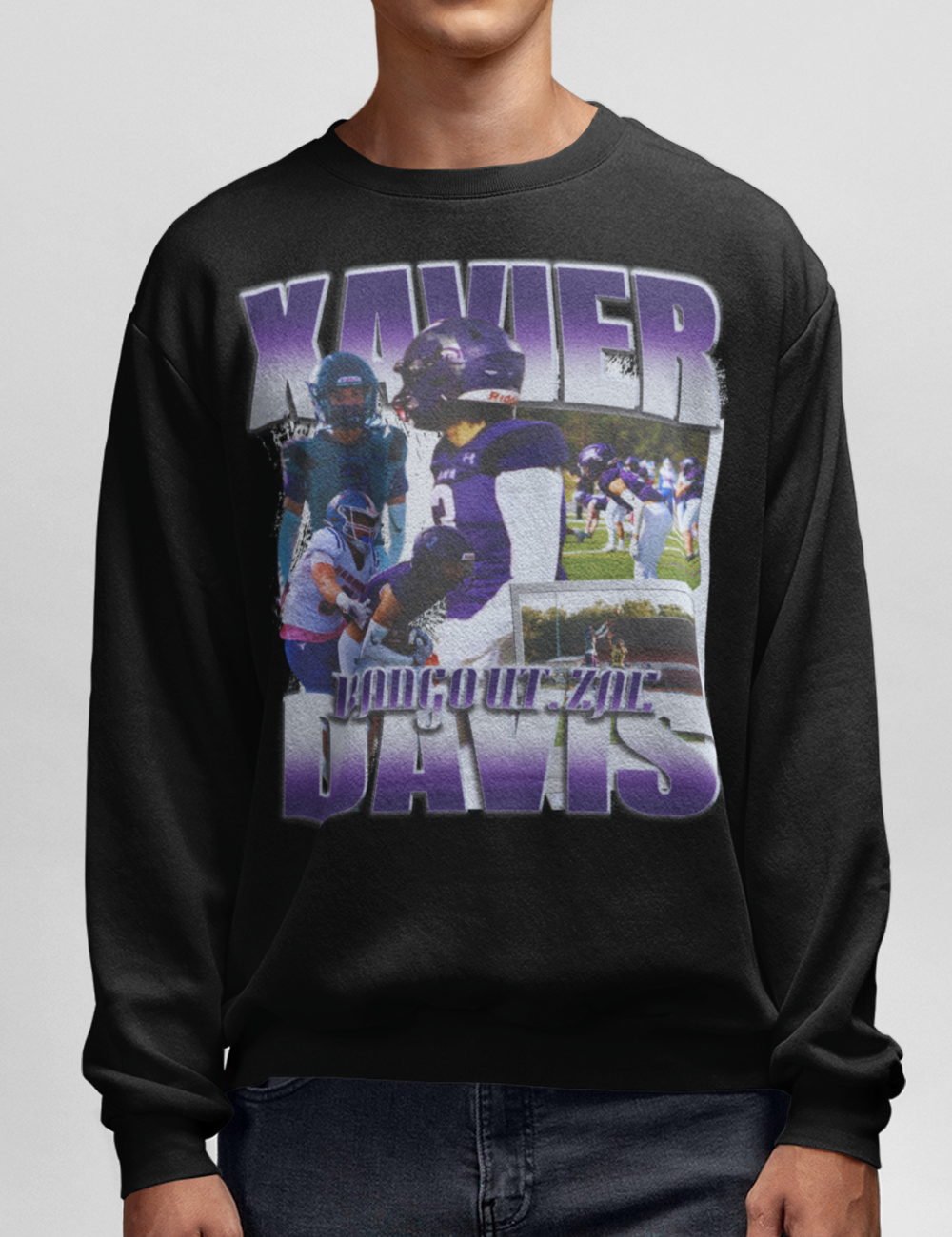 Xavier Davis Graphic Crewneck