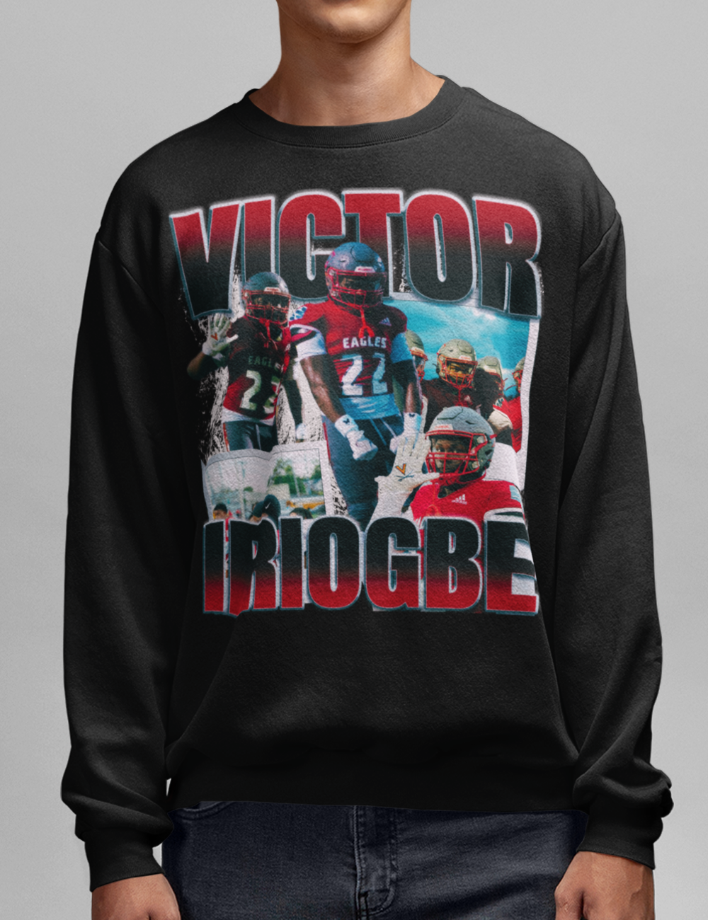 Victor Iriogbe Graphic Crewneck