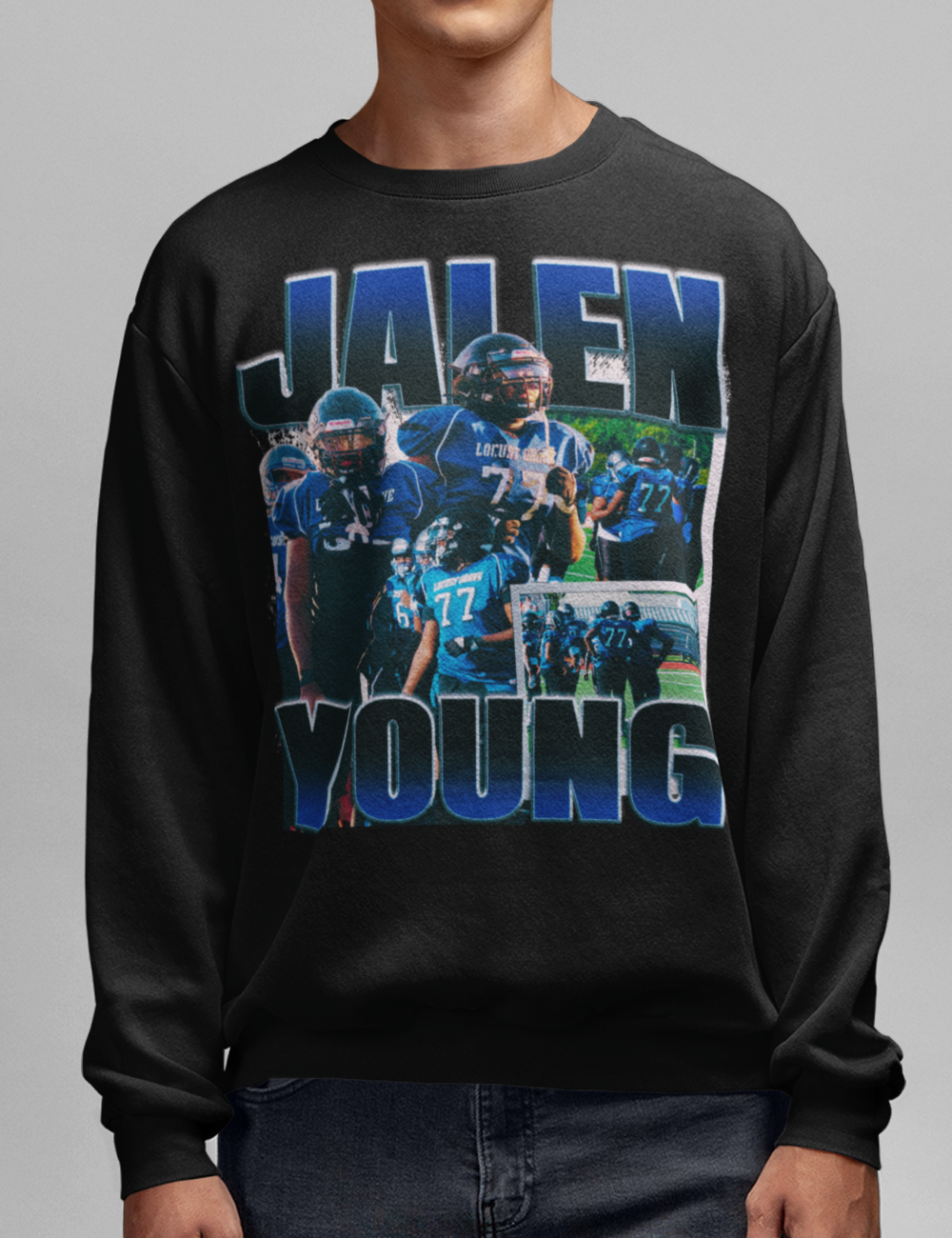 Jalen Young Graphic Crewneck