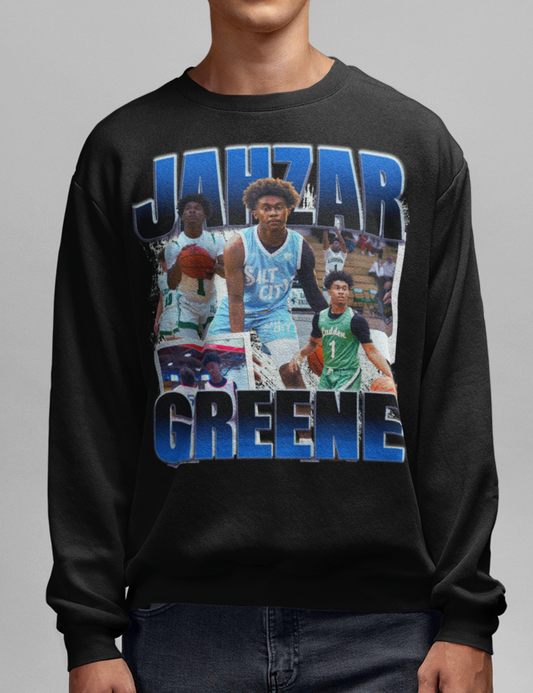 Jahzar Greene Graphic Crewneck