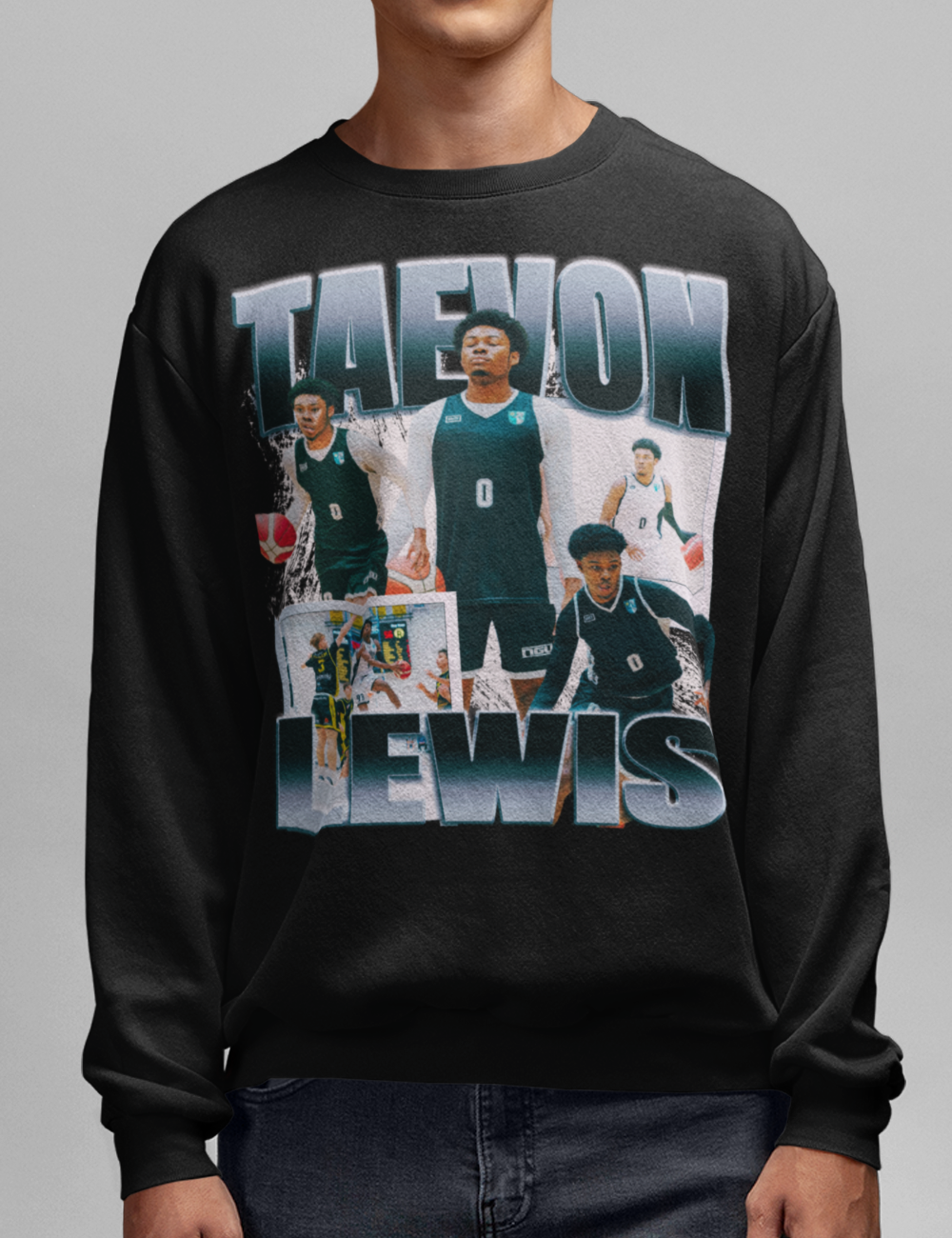 Taevon Lewis Graphic Crewneck