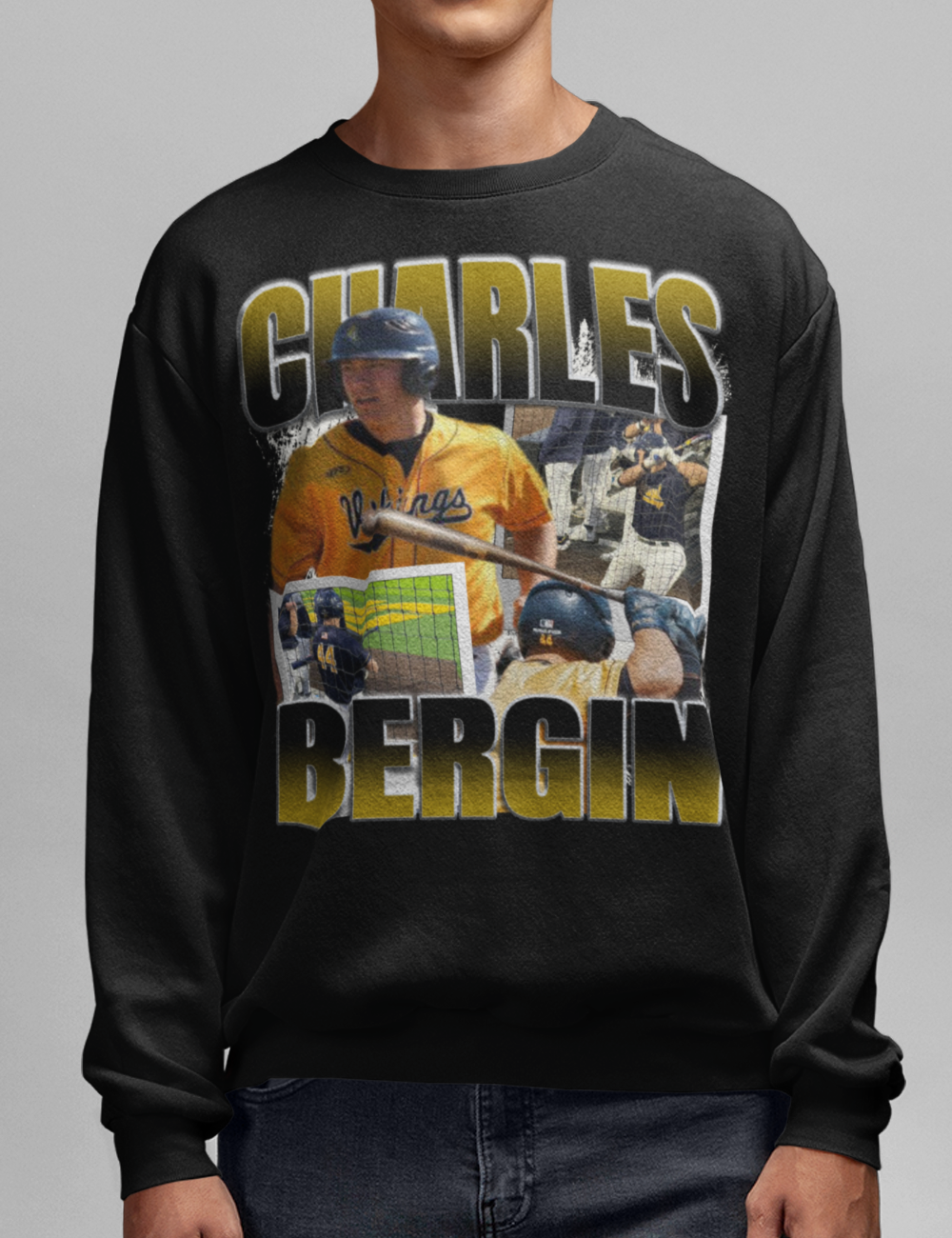 Charles Bergin Graphic Crewneck