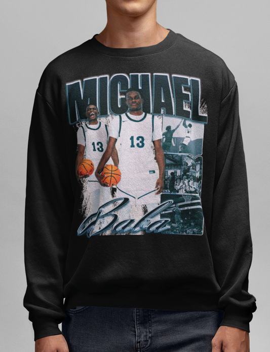 Michael Baba Graphic Crewneck