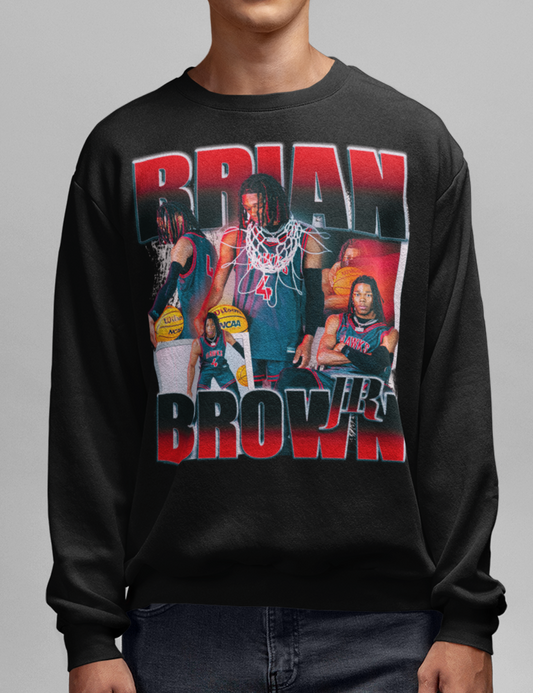 Brian Brown Jr Graphic Crewneck