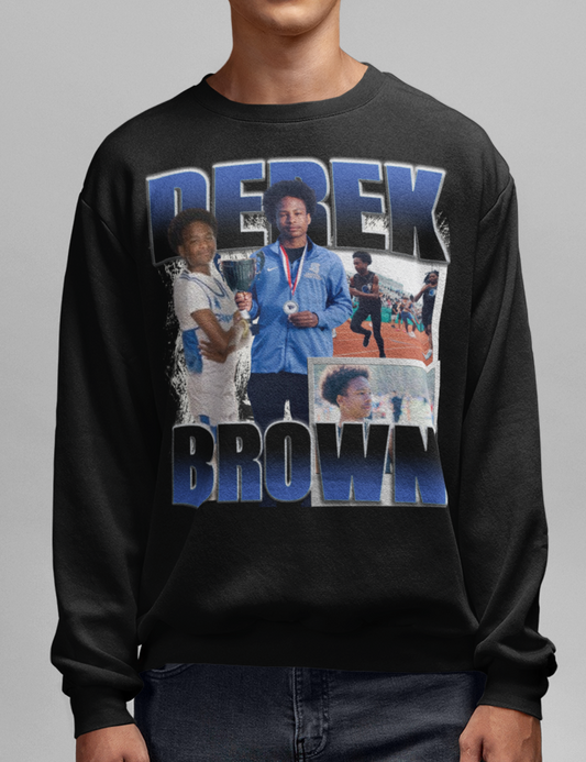 Derek Brown Graphic Crewneck